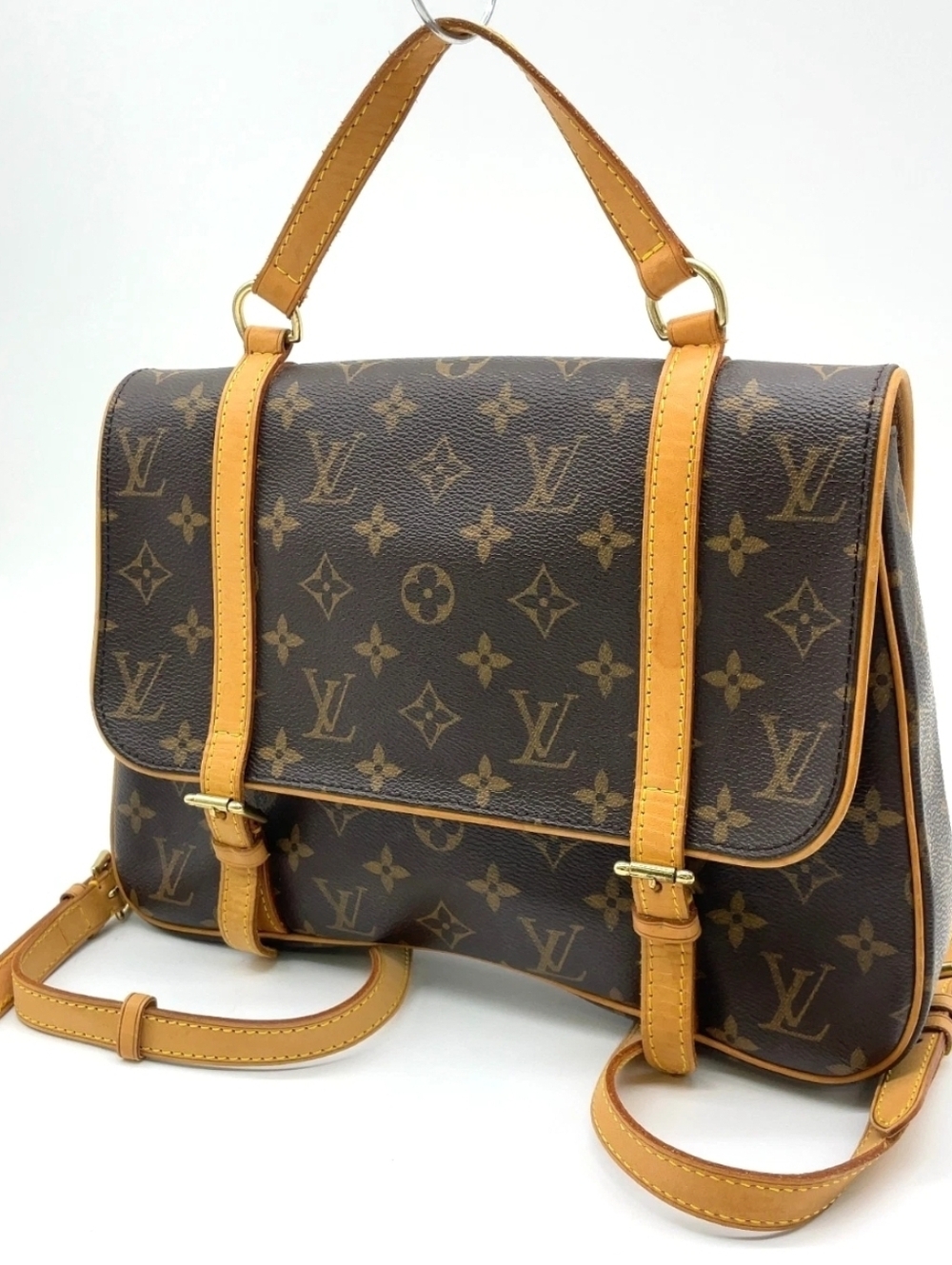 Auth Louis Vuitton Monogram Marcelle Sac A Dos Backpack - Picture 2 of 15